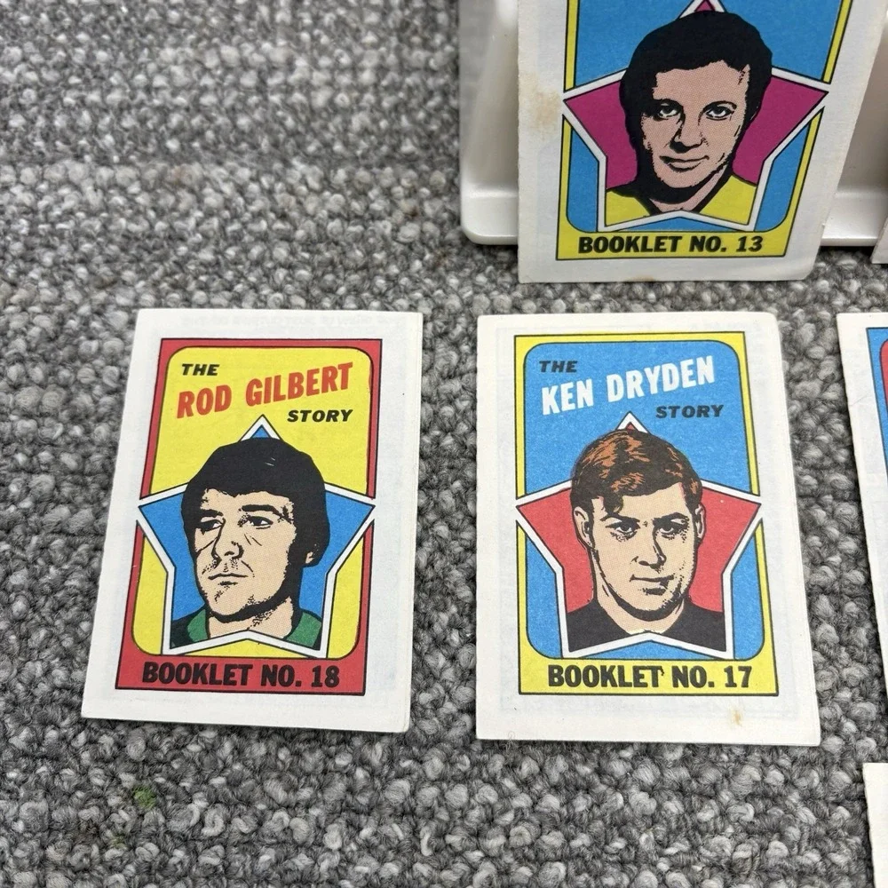 1971‎ Topps Hockey Booklets Complete Set 1-24 VTG Collectible Set